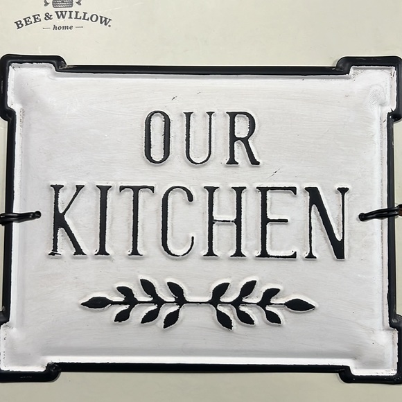 Bee & willow “our kitchen” home sign - Picture 3 of 4
